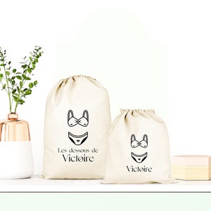 Sac de Rangement pour Sous-Vêtements et maillots de bain - Pochette Range-Sous-Vêtements personnalisé