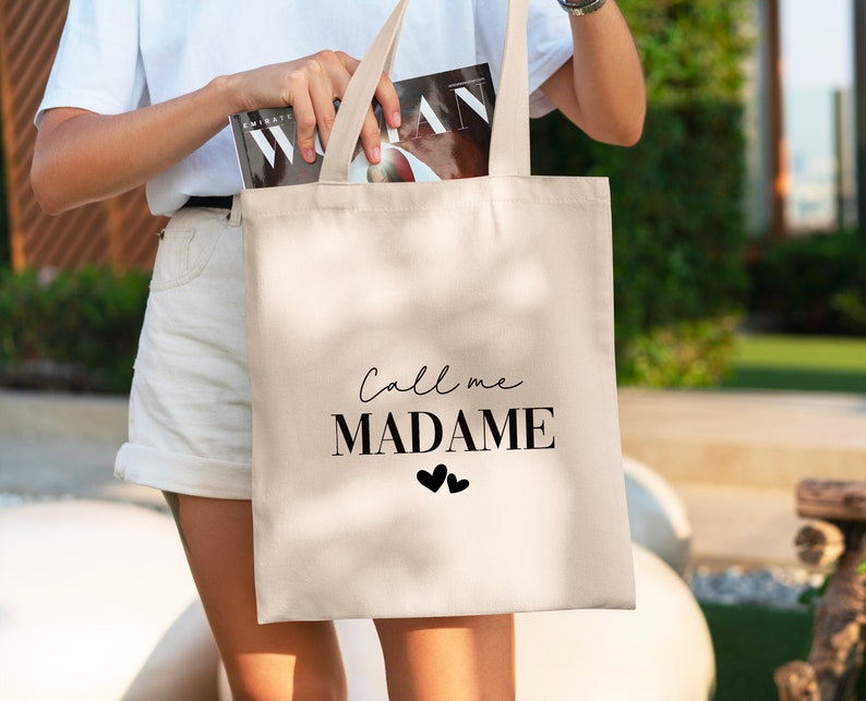 Tote bag personnalisé mariage, Tote bag evjf, Sac de la mariée image 1