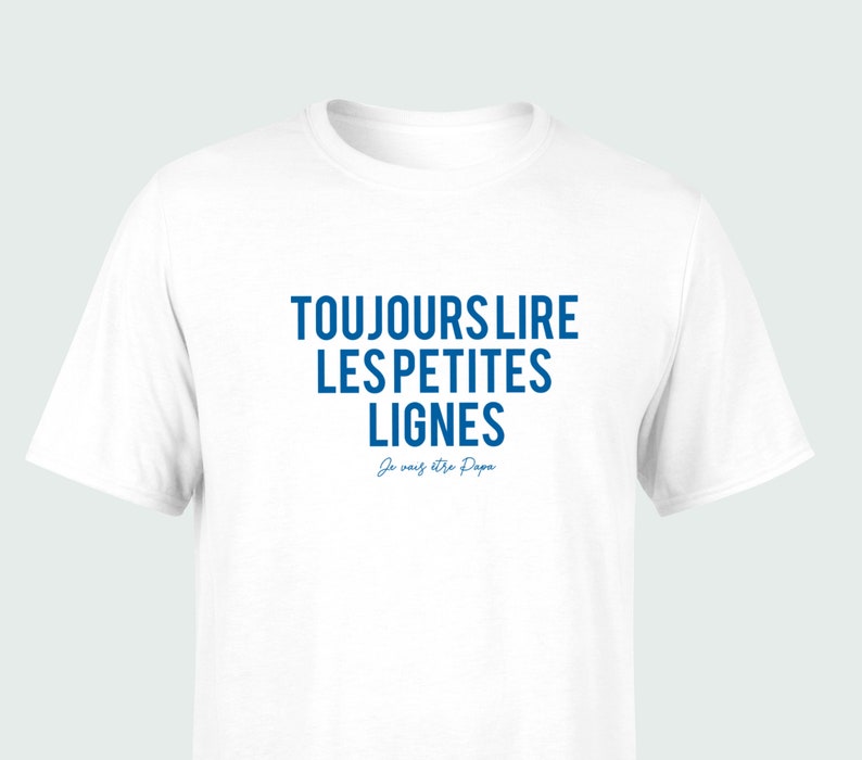 T-shirt drôle annonce grossesse, Futur papa,idée annonce grossesse papa image 2