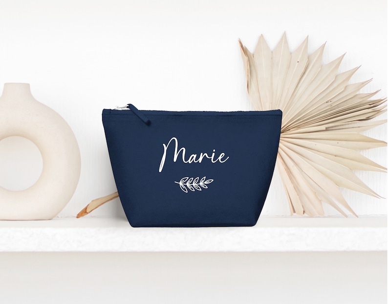 Personalized makeup bag, Godmother gift, Personalized mom gift idea image 2