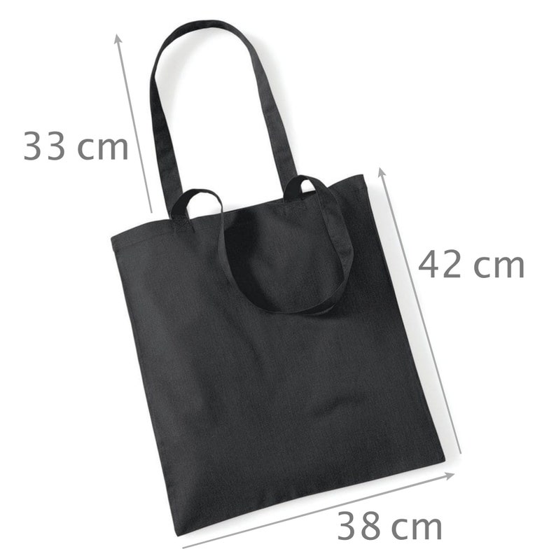 Tote Bag Femme Lettre Florale Personnalisé, Sac toile Cabas, Sac fourre-tout, tote bag cadeau femme, tote bag graphique, cadeau femme image 9