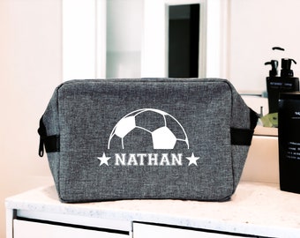 Borsa da toilette da uomo, borsa sportiva da calcio personalizzata