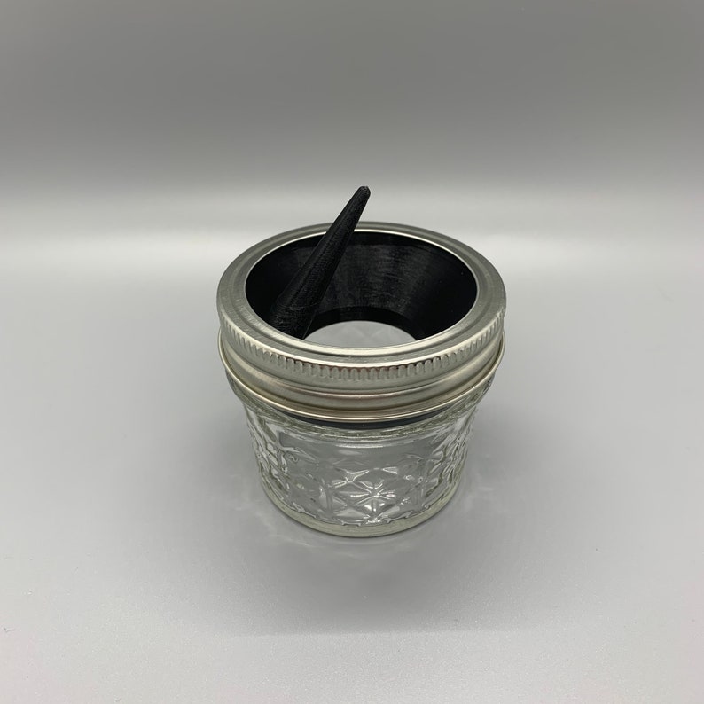 Mason Jar Ashtray/Angled Pipe Cleaner Etsy