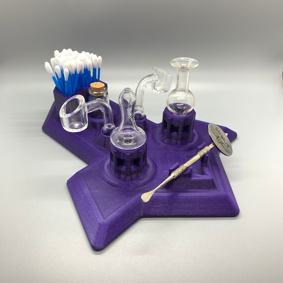 Dab Station Combo Dab Tool Holder/Duel Banger Holders/Duel Etsy