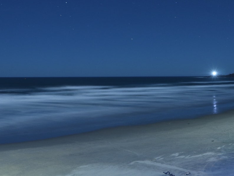 Photo Print of Nye Beach Oregon