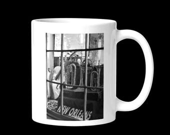 New Orleans Mug: Coffee Cup with Original NOLA Picture, Personalization Available