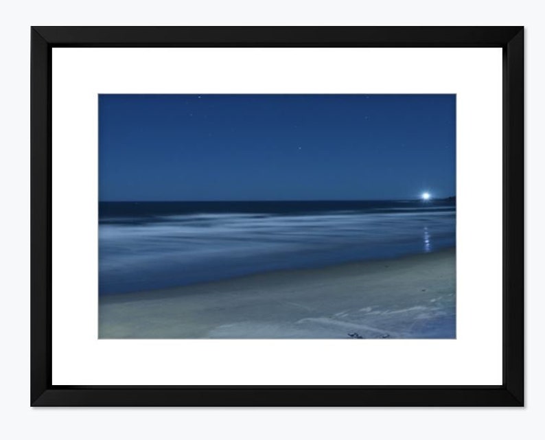 Photo Print of Nye Beach Oregon