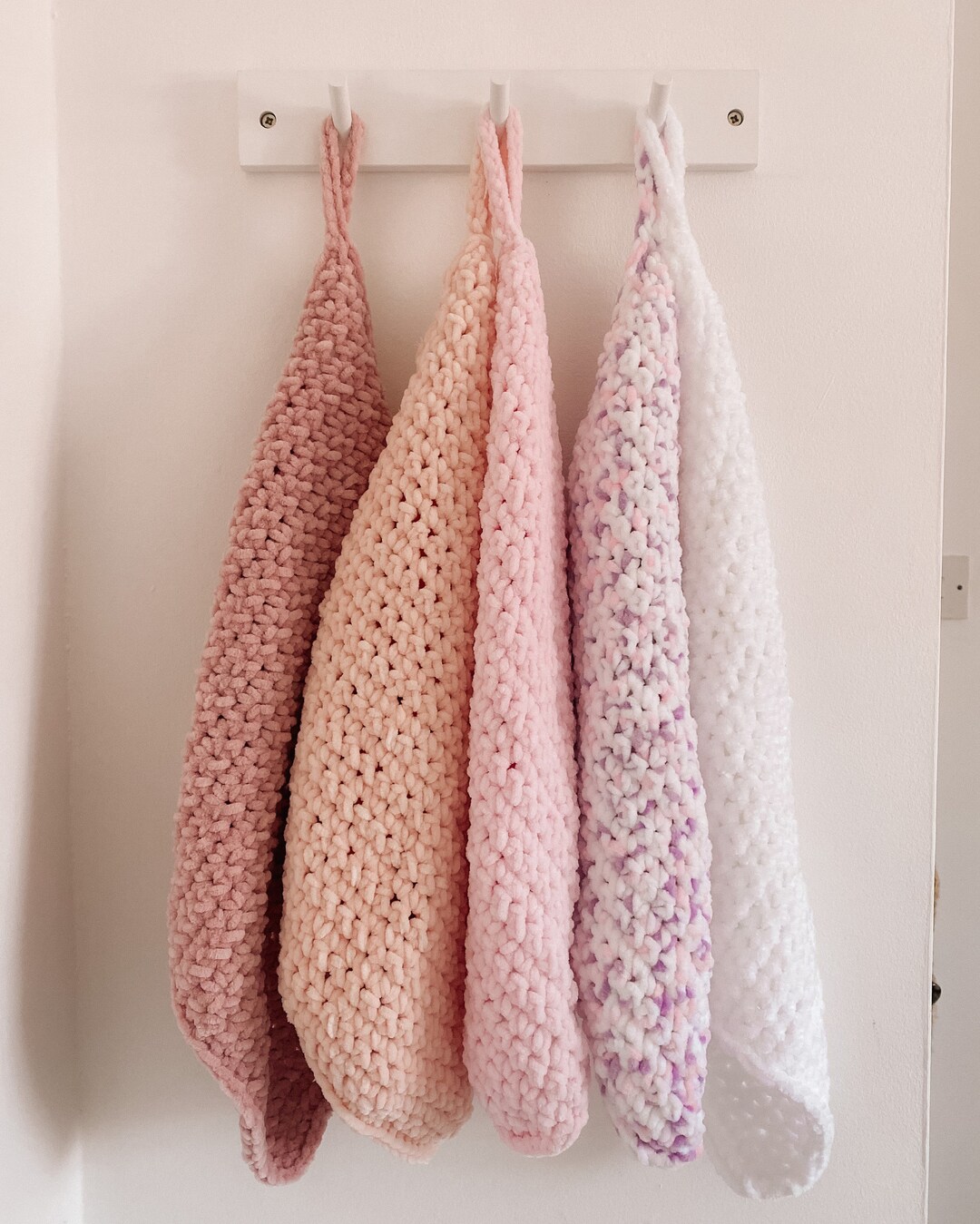 Baby Comforter Super Soft Chunky Wool Pink Shades Etsy UK