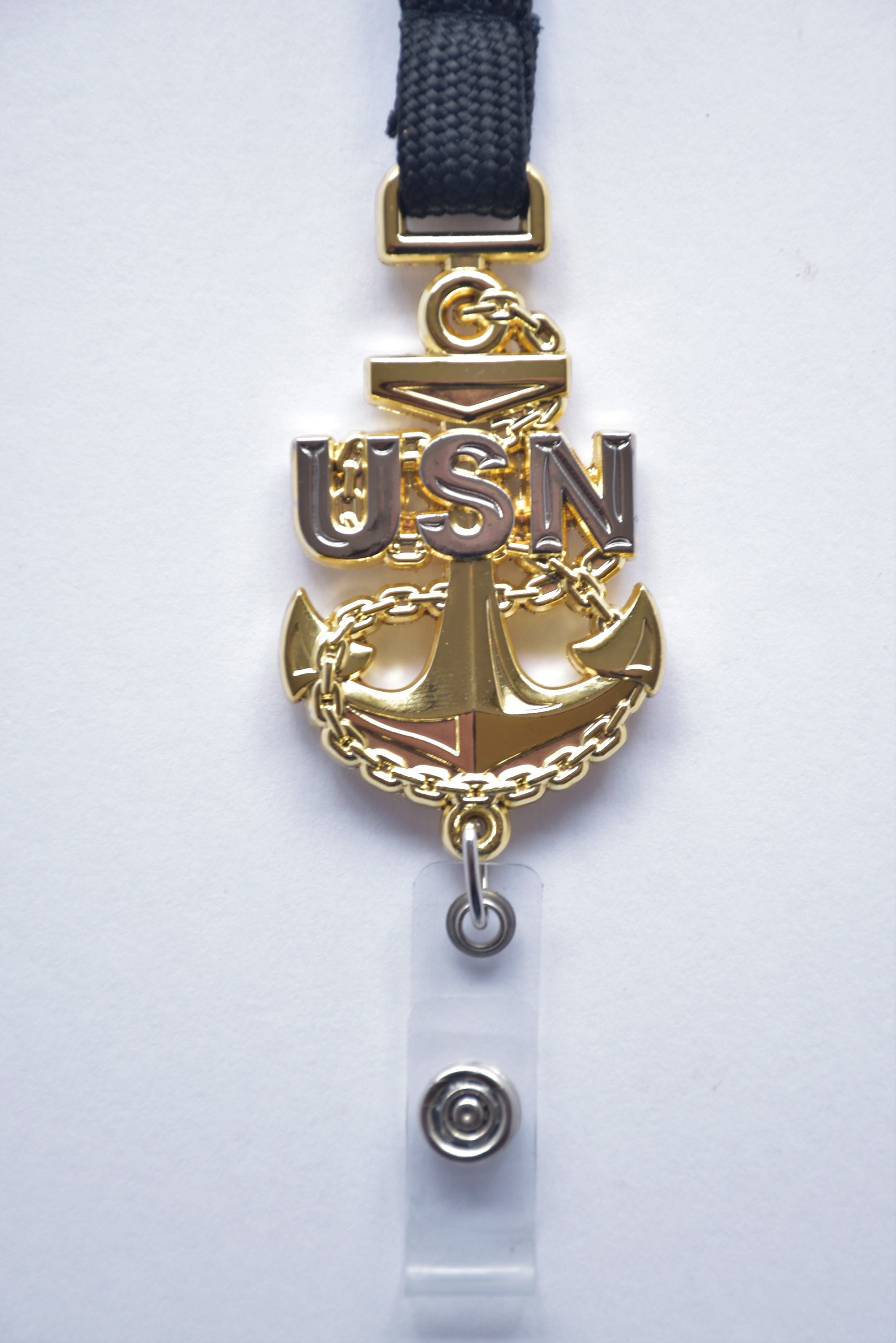 US Navy Chief Lanyards GOLD Anchor Etsy UK