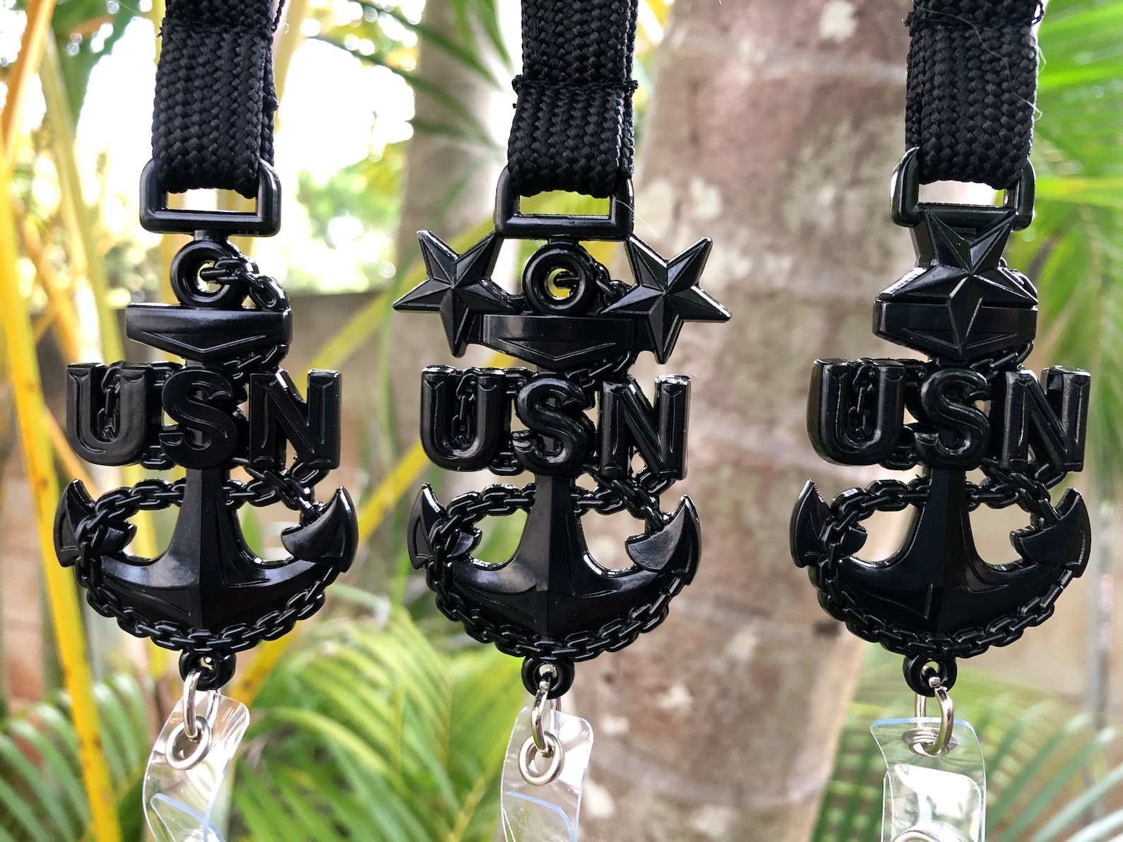 US Navy Chief Lanyards BLACK Anchor Etsy