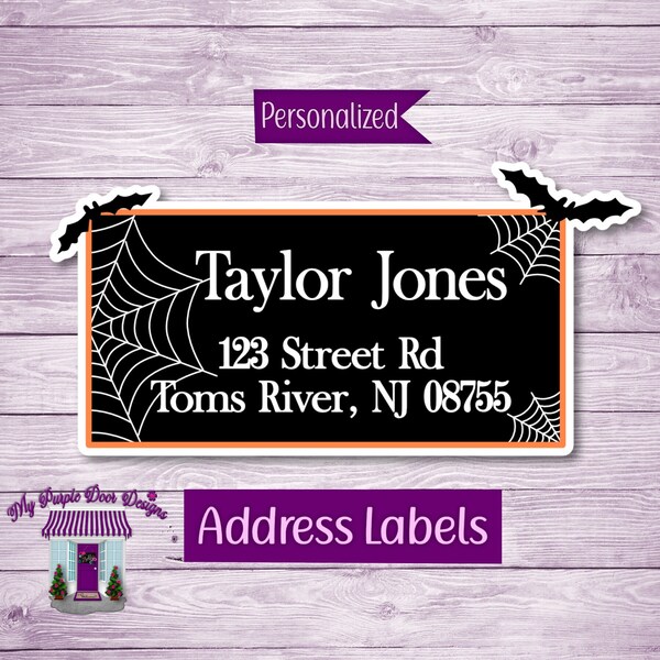 Custom Address Label Sheet Etsy