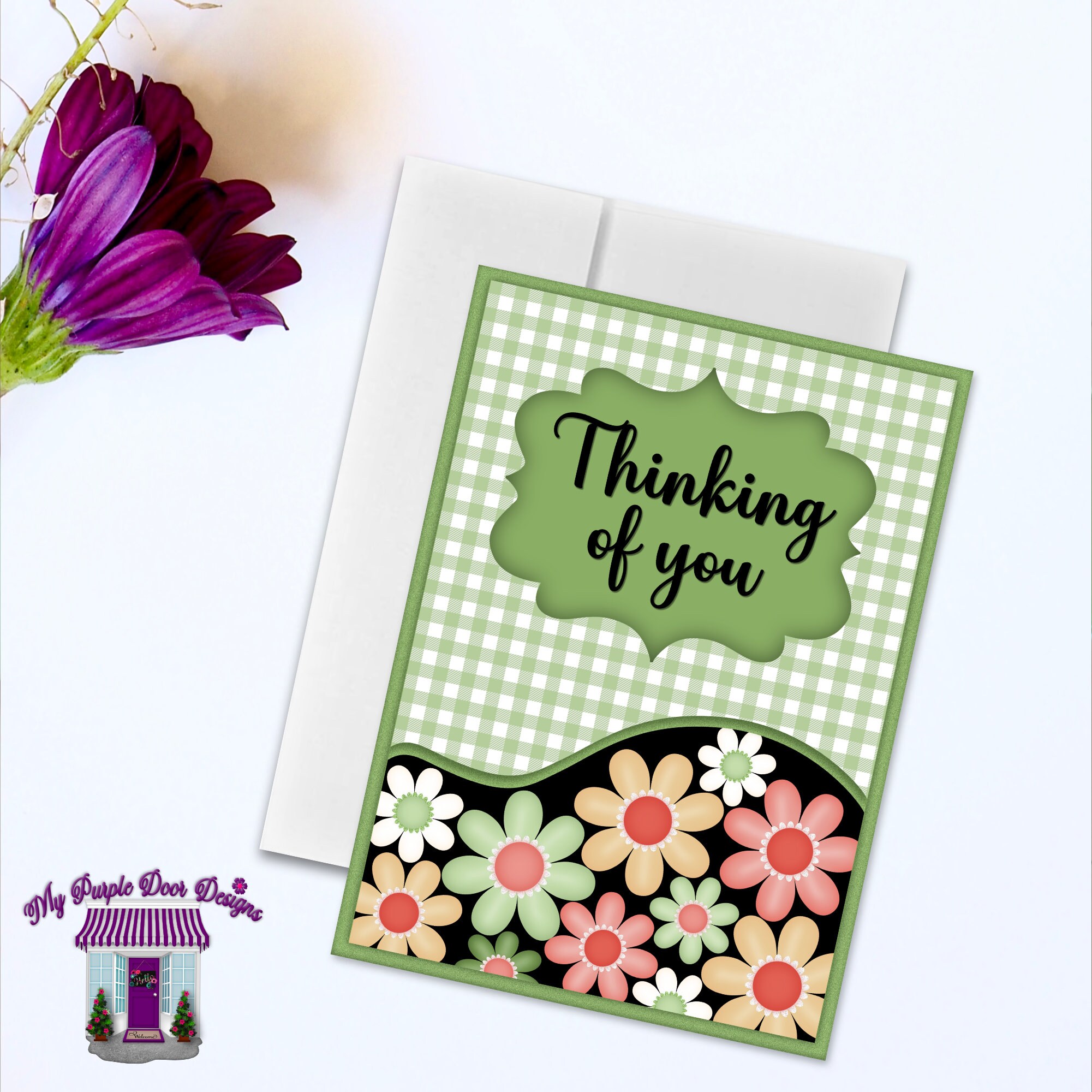 Thinking of You Greeting Card, 5x7