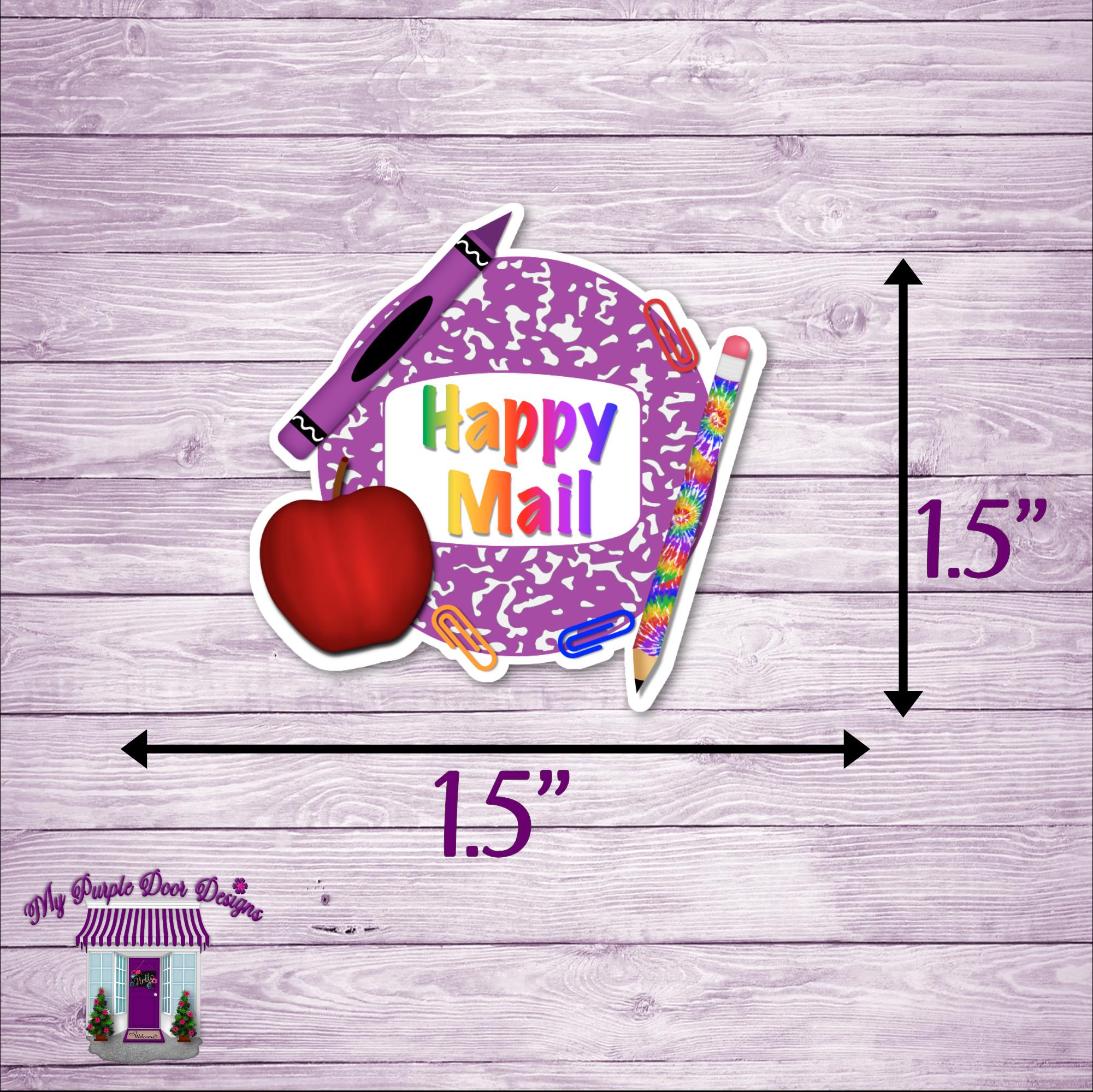 Notebook Envelope Seal Sticker Sheet, 24 Stickers per Sheet, Cute ...