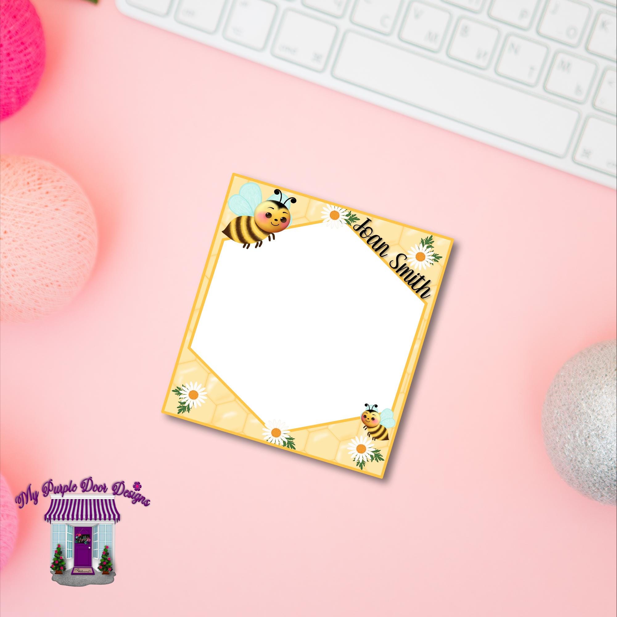 Mini Cute Bees Notepad 3.5