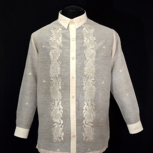 Barong Tagalog Filipino Formal National Costume #2015