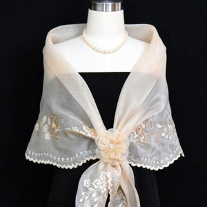 modern filipiniana shawl