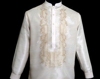 Barong tagalog | Chemise formelle philippine | Costume National des Philippines #1094