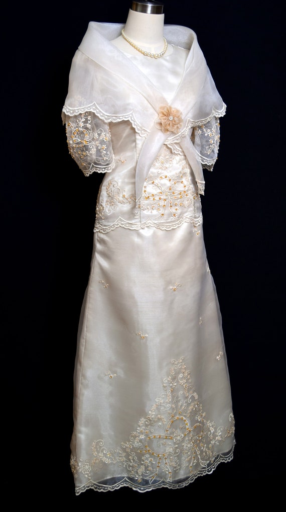Maria clara dress history cheap