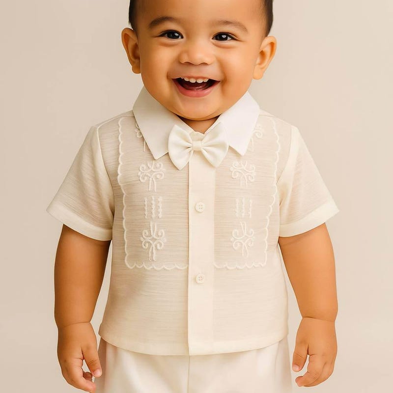 Boys Baptism Outfit - Etsy