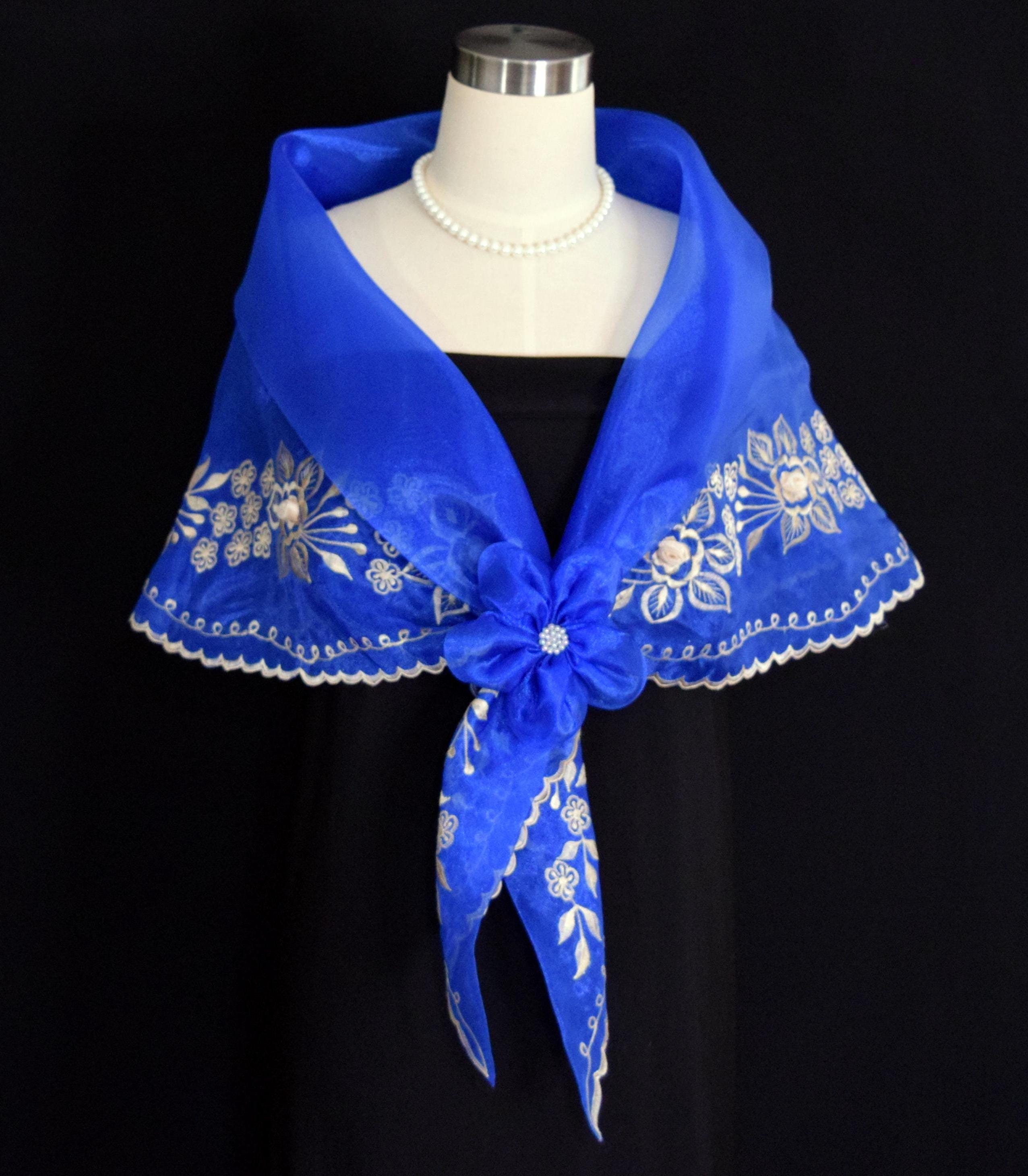 Modern filipiniana shawl hot sale