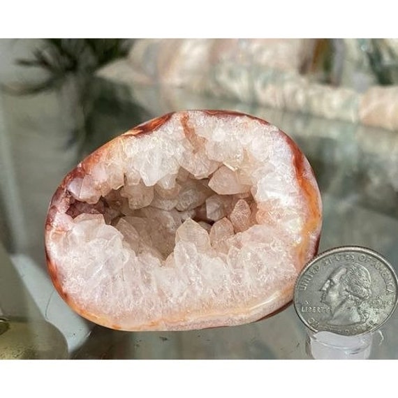 Rare Carnelian Geode 2.7 X 2.1 M312 Etsy
