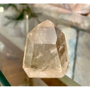 Natural Citrine Point from Brazil 1.8&quot; x 2&quot; #76