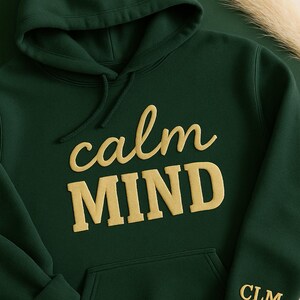 Raised Puff Letter Sweatshirt - Custom Text Crewneck, Personalized Embossed Pullover, 3D print Hoodie, Unique Cozy Gift Idea for All