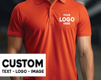Polo personalizado: colores y logotipos personalizados (hombre y mujer)