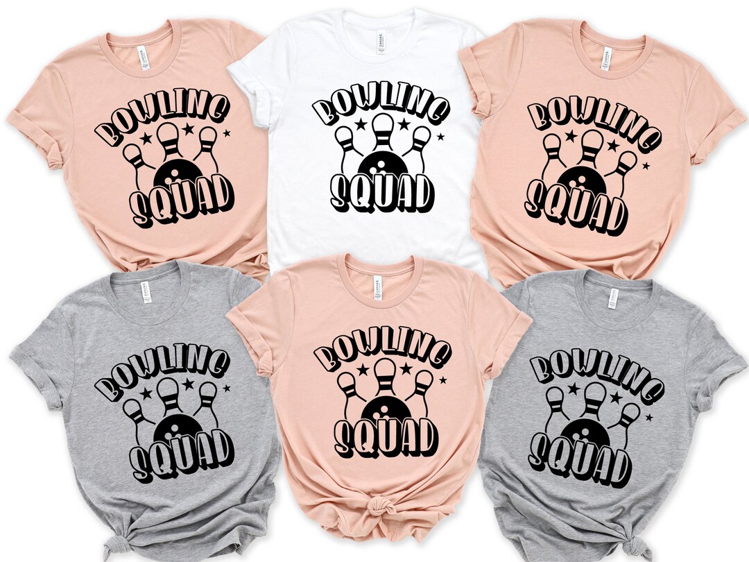 Bowling Squad Shirt, Bowling Team Shirt, Bowler Gift, Bowler Shirt