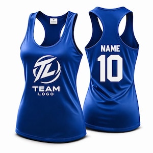 Racerback Tank Top: Custom Gym Shirt (Moisture-Wicking, Quick-Dry)