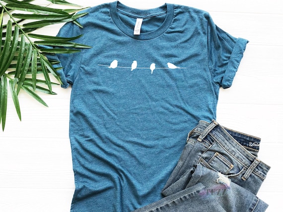 Bird Shirt, Bird Lover Shirt, Bird Lover Gift, Bird T Shirt, Birds Shirt, Gift For Bird Lover, Nature Shirt, Nature Lover Shirt
