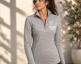 Custom Quarter Zip Pullover: Moisture-Wicking, Athletic Fit