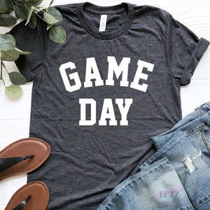 Game Day Shirt, Football Shirt, Football Mom Shirt, Baseball Mom Shirt, Sunday Football, Cute Football Shirt, Baseball Shirt, Sports Shirt