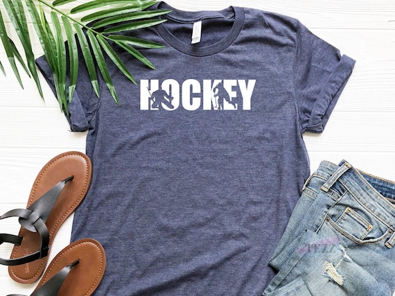 Hockey T-Shirt, Hockey  Tee, Ice Hockey Shirt, Hockey Player Shirt, Hockey Gifts, Hockey Coach Shirt, Love Hockey Shirt, hockey lover gift
