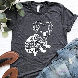 Koala Shirt | Floral Koala Shirt | Koala Bear Shirt | Australia Shirt | Koala Lover Shirt | Save The Koala