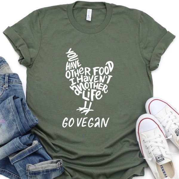 Vegan Shirt, Funny Vegetarian Tee, Vegetarian Gift, Animal Lover Shirt, World Vegetarian Day, Vegan Life Shirt, Veggie Tee