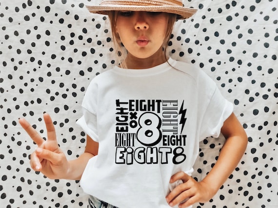 Kids 8th Birthday Shirt For Boys 8 Eight | Gift Ideas Age 8 Tee Kids 8th Birthday Shirt For Boys 8 Eight | Gift Ideas Age 8 Tee