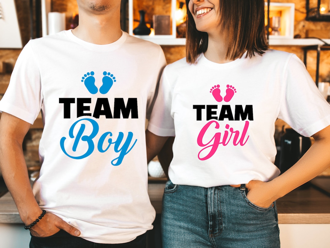 Team Girl Shirt, Gender Reveal Shirt, Pregnancy Announcement Shirt