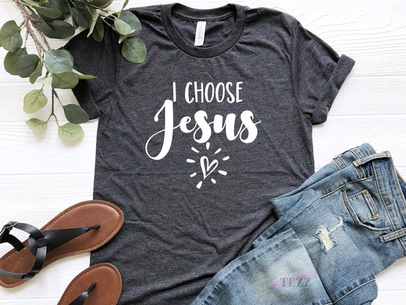 I Choose Jesus Baptism T Shirt I Choose Jesus Baptism T Shirt