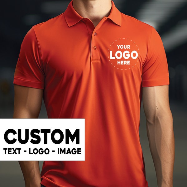 Custom Polo Shirt for Men and Women - Personalized & Printed Polo Shirts for Business, Casual Wear, and Sports Teams