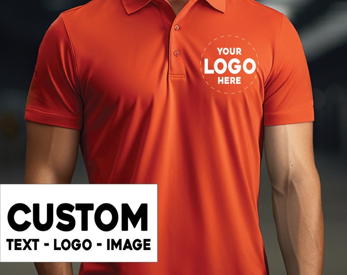 Striped Knit Polo in Brown