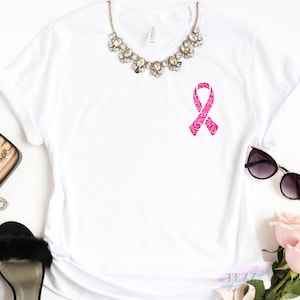 Breast Cancer Shirt, Pink Ribbon Shirt, Cancer Shirt, Breast Cancer Warrior Shirt, Breast Cancer Ribbon Shirt, Breast Cancer Shirt For Women