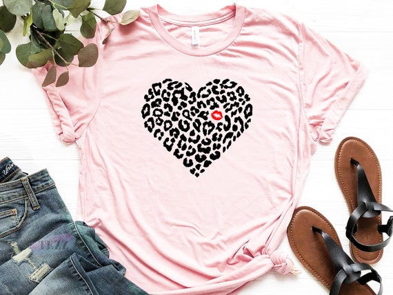 Love Leopard Lips Tee Love Leopard Lips Tee