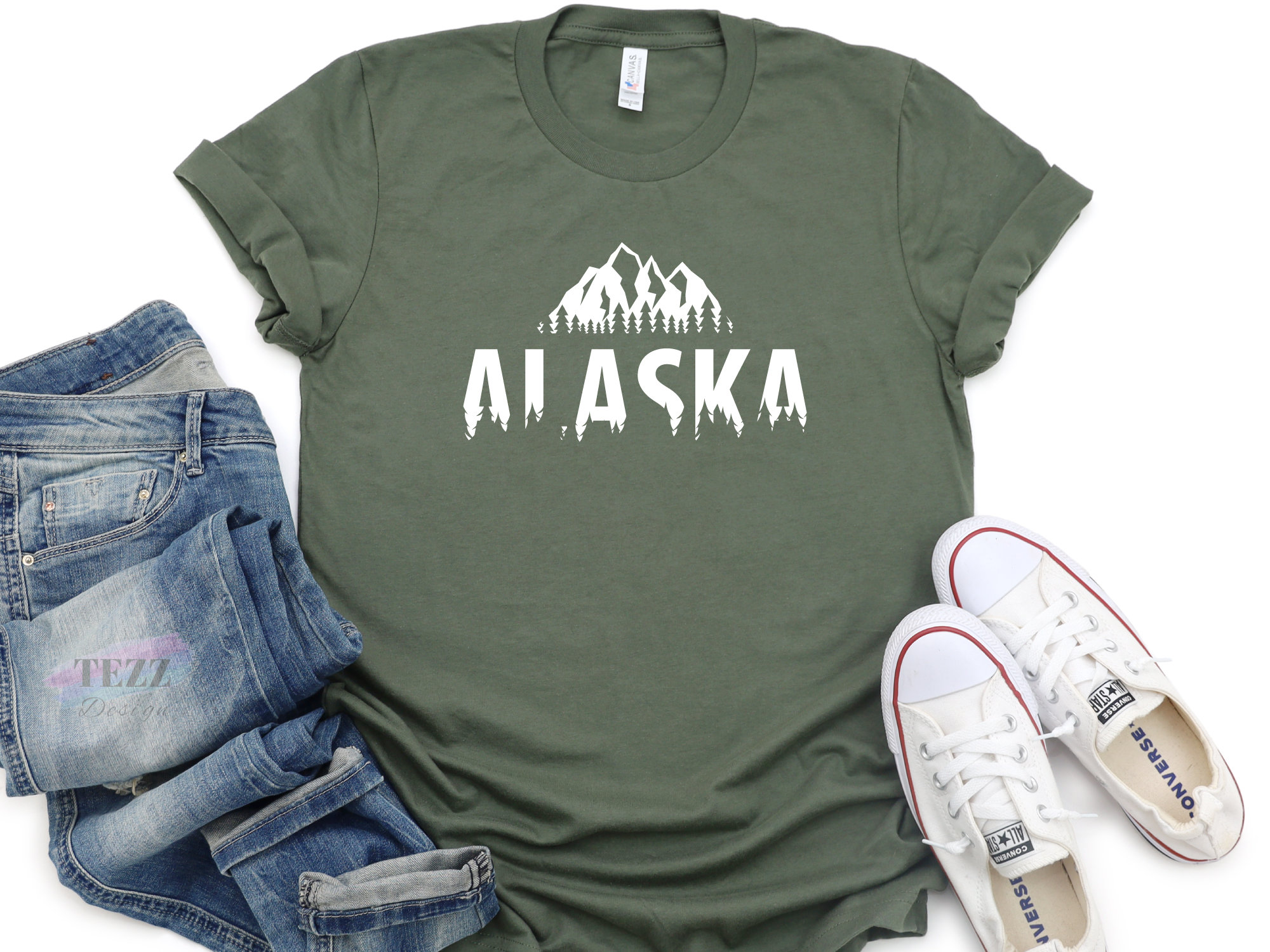 Alaska Shirt Alaska Gift Alaska Tshirt Vacation Shirt | Etsy