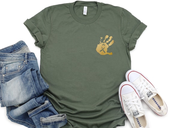 Childhood Cancer Shirt, Cancer Awareness Shirt, In September We Wear Gold Shirt, Gold Ribbon Shirt, Oncology Nurse Shirt, In September Shirt