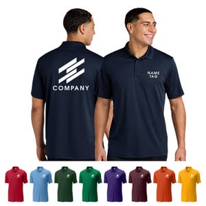 Custom Quick Dry Polo Shirt – Personalized Moisture-Wicking Performance Polo for Men & Women | Breathable, Lightweight, Athletic Fit