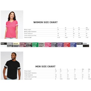 a women's size chart for a t - shirt