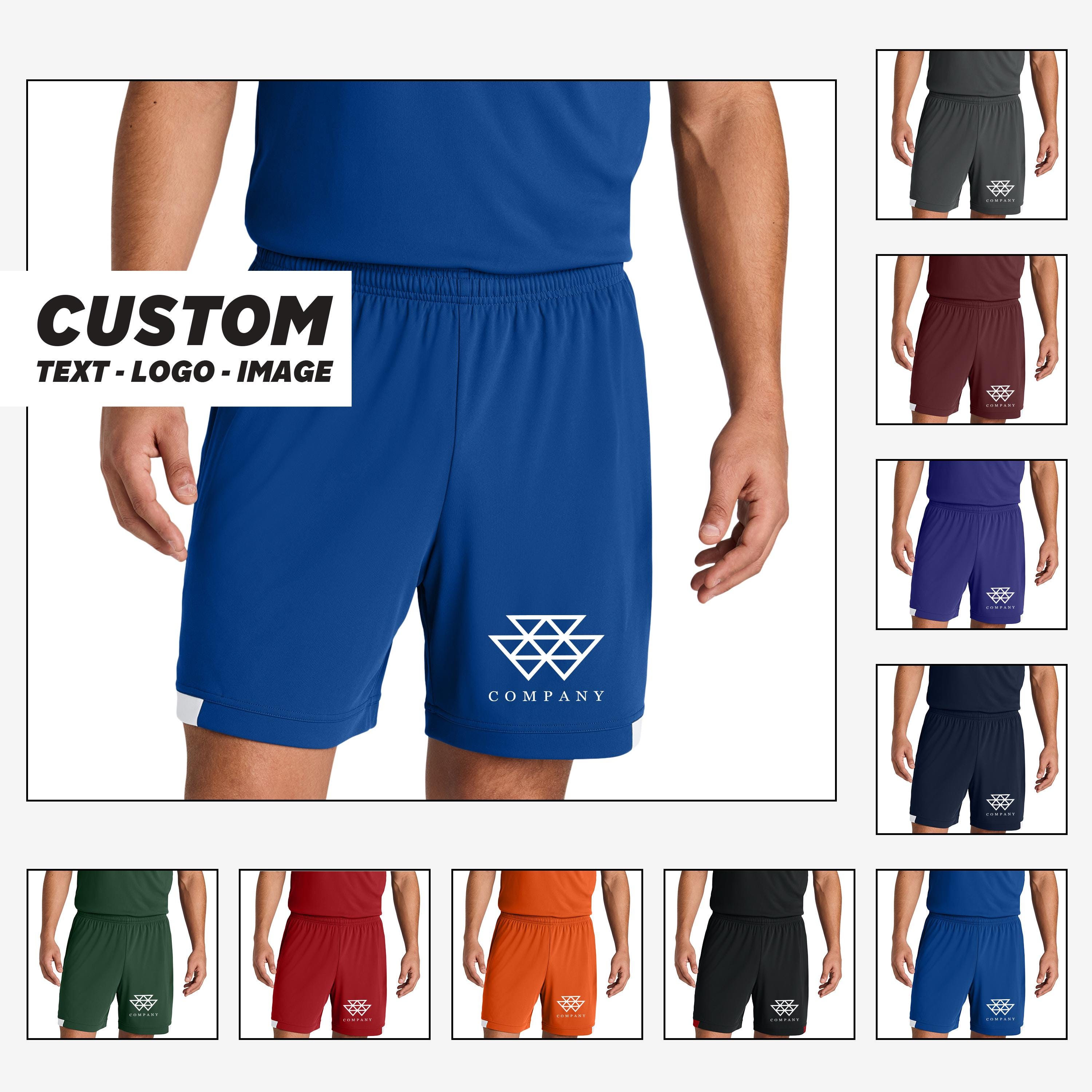 Custom Sports Shorts - Quick-Dry Moisture-Wicking Athletic Shorts, Personalized Gym Shorts, Custom Training Shorts for Men & Women