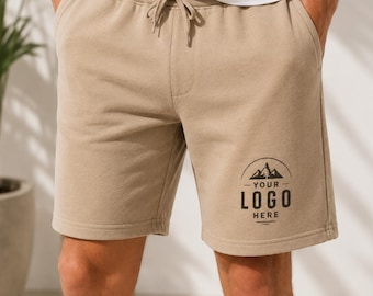 Fleece Shorts: Custom Logo or Text (Soft, Comfortable, Men's, Women's)
