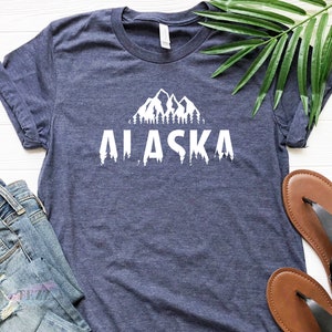 Alaska Shirt, Alaska Gift, Alaska Tshirt, Vacation Shirt, State Shirt ...